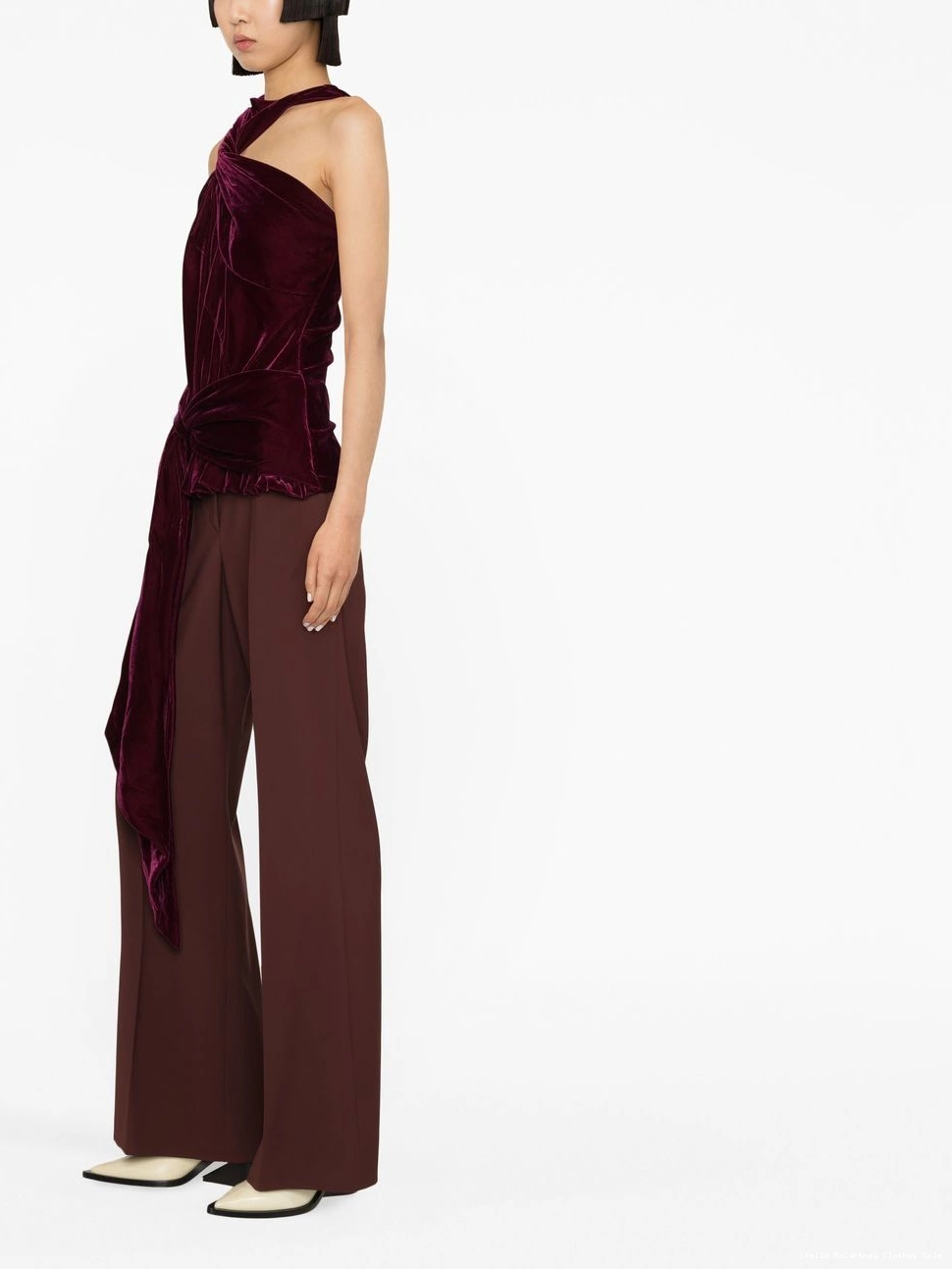 Cheap halterneck top Stella Women McCartney velvet 0420